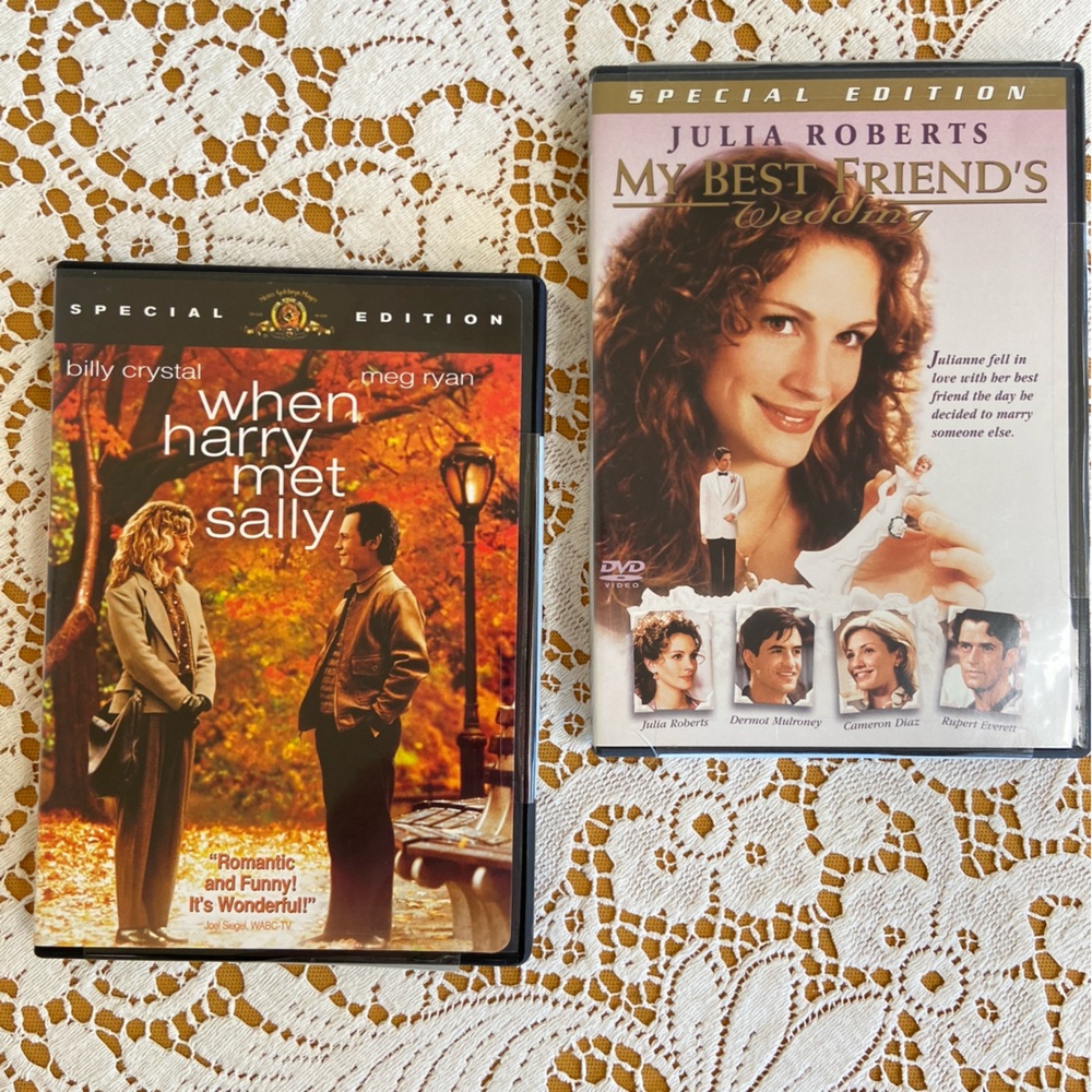 When Harry Met Sally & My Best Friends Wedding:  New in Box Special Edition DVDs